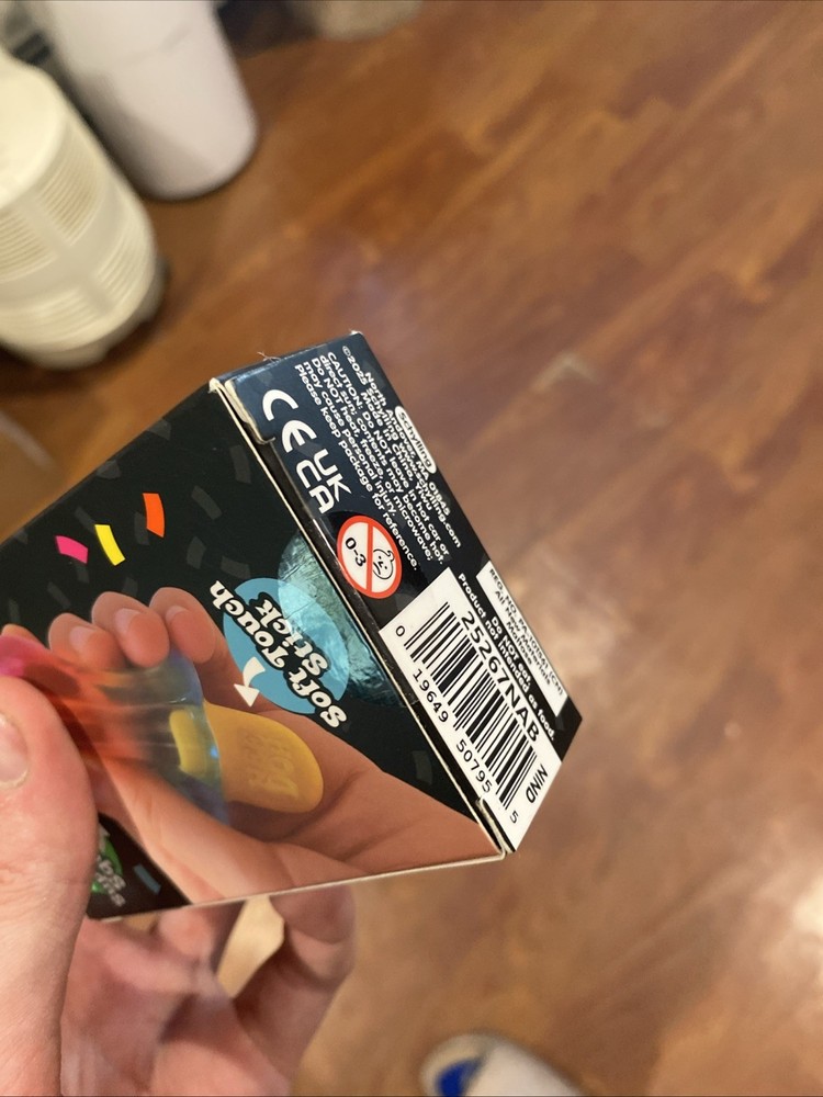 2x Authentic NeeDoh Nice-Sicle Super Solid Squishy Toy Popsicle-Rainbow Orange