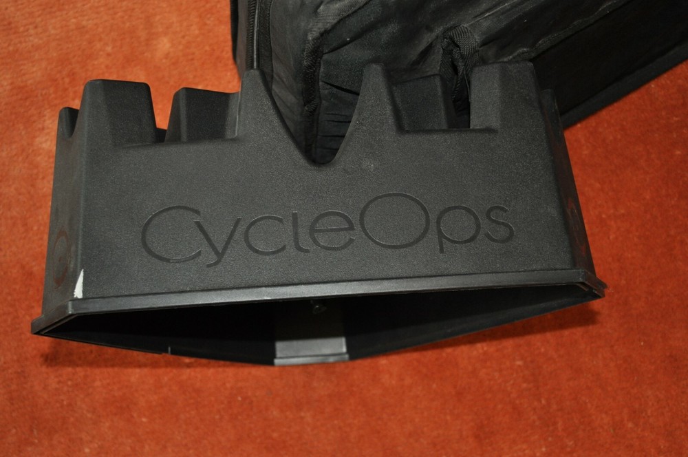 Kinetic T-699C Road Machine Indoor Fluid Bicycle Trainer + CYCLEOPS Riser