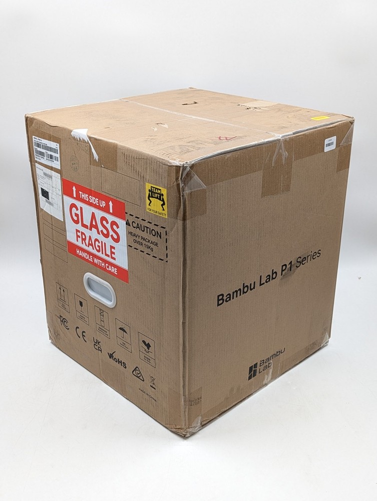 Bambu Lab P1S 3D Printer - (PF001-U) - NO AMS - Black