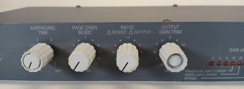 Symetrix 571 SPL Ambient Noise Sensing Automatic Level Controller UNTESTED