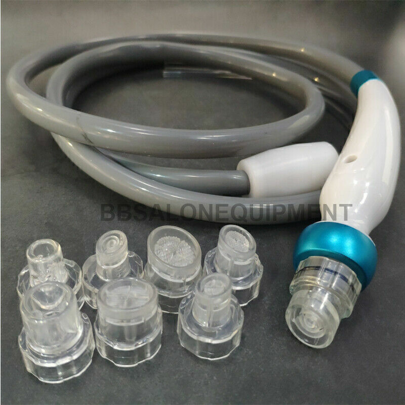 Hydro Dermabrasion Handle & 8 tips Replacement For Hydra Dermabrasion Machine
