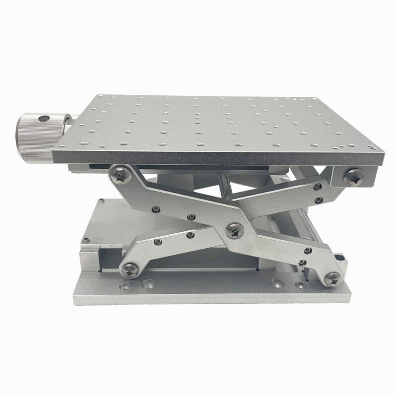 Portable 1D Laser Marking Engraving Machine Mobile Workbench Lift Moving Table