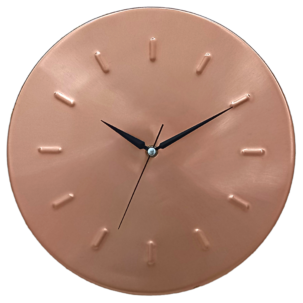 Modern Wall Clock, Unique Handmade Art Deco Copper Wall Clock for Wall Decor