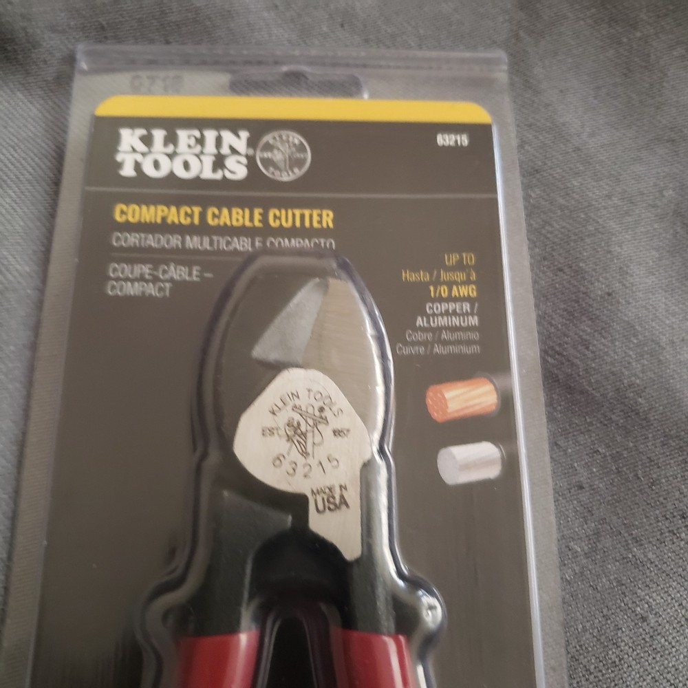 Klein Tools 63215 High-Leverage Compact Cable Cutter