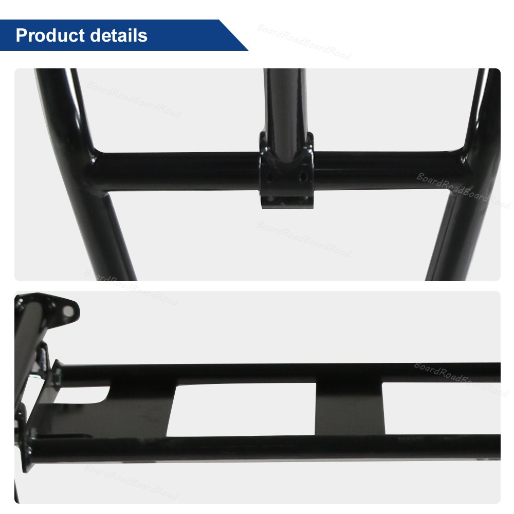 Fit Polaris 2015-2020 RZR 900 Rear Bumper Spare Tire Carrier Cargo Rack Mount