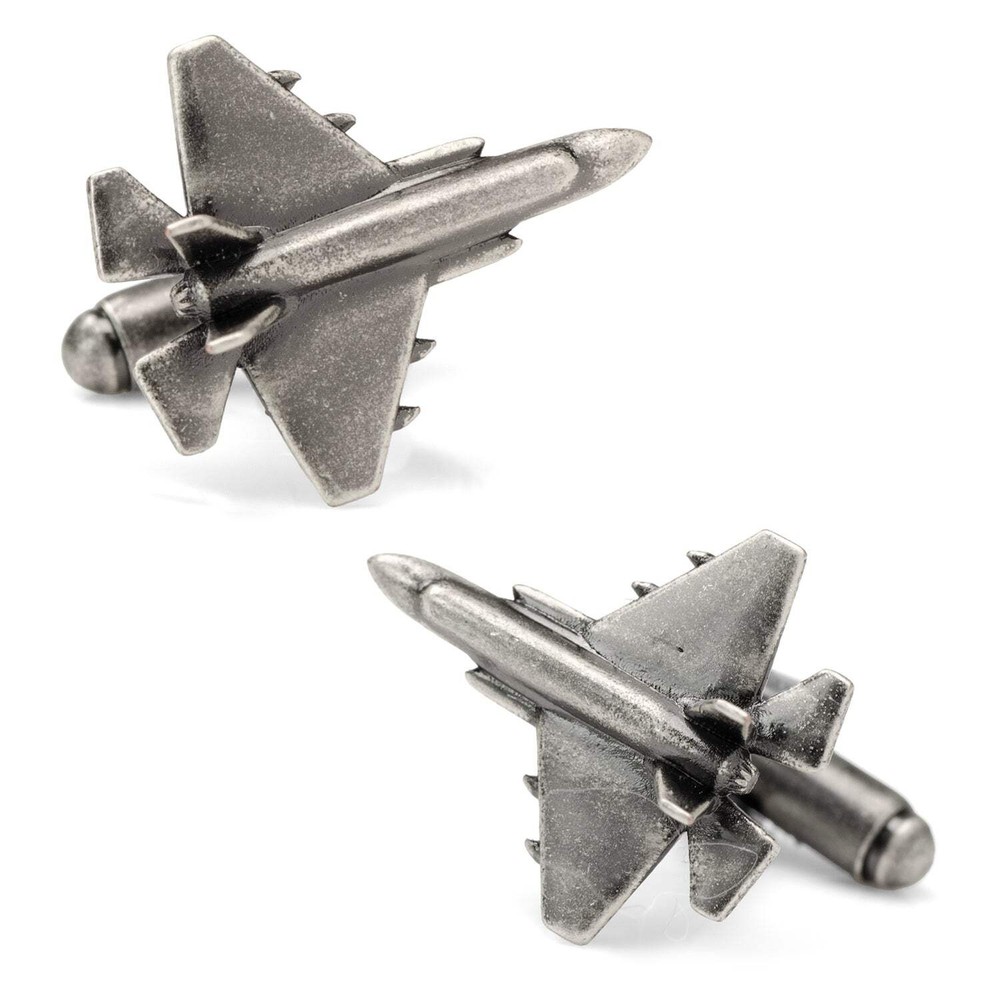 Military Jet 3D Cufflinks