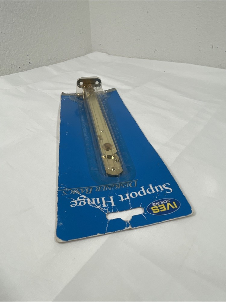 Schlage NEW Support Hinge Left Hand Brass NEW SEALED