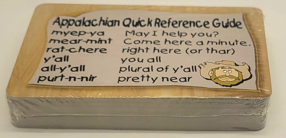 Appalachian Quick Reference Guide Playing Cards New Sealed Poker