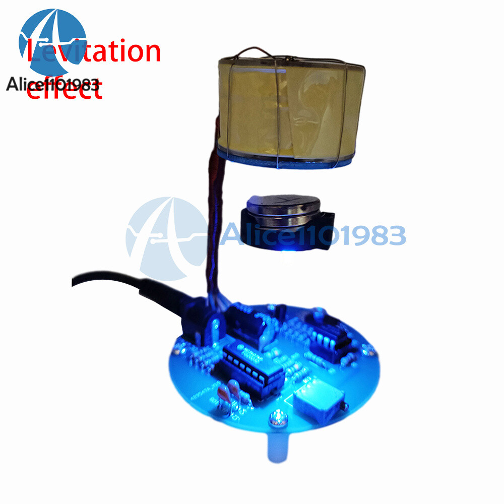 12V 1-2A Magnetic Levitation DIY Suspension Electronic Learning Practice Kit