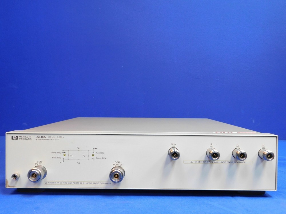 Agilent HP Keysight 85046A S-Parameter Test Set 30 kHz – 3 GHz (8753D/E/ES)