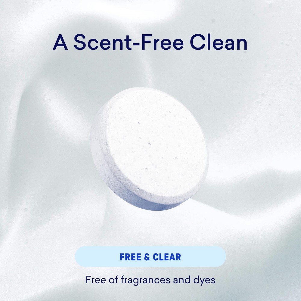 Laundry Detergent Tablets, 120 Count, Plastic-Free Eco-Friendly Pods, Sheets,...