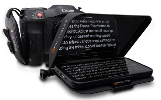 Padcaster PCTELEPROMPTERPRO-49 Teleprompter Kit