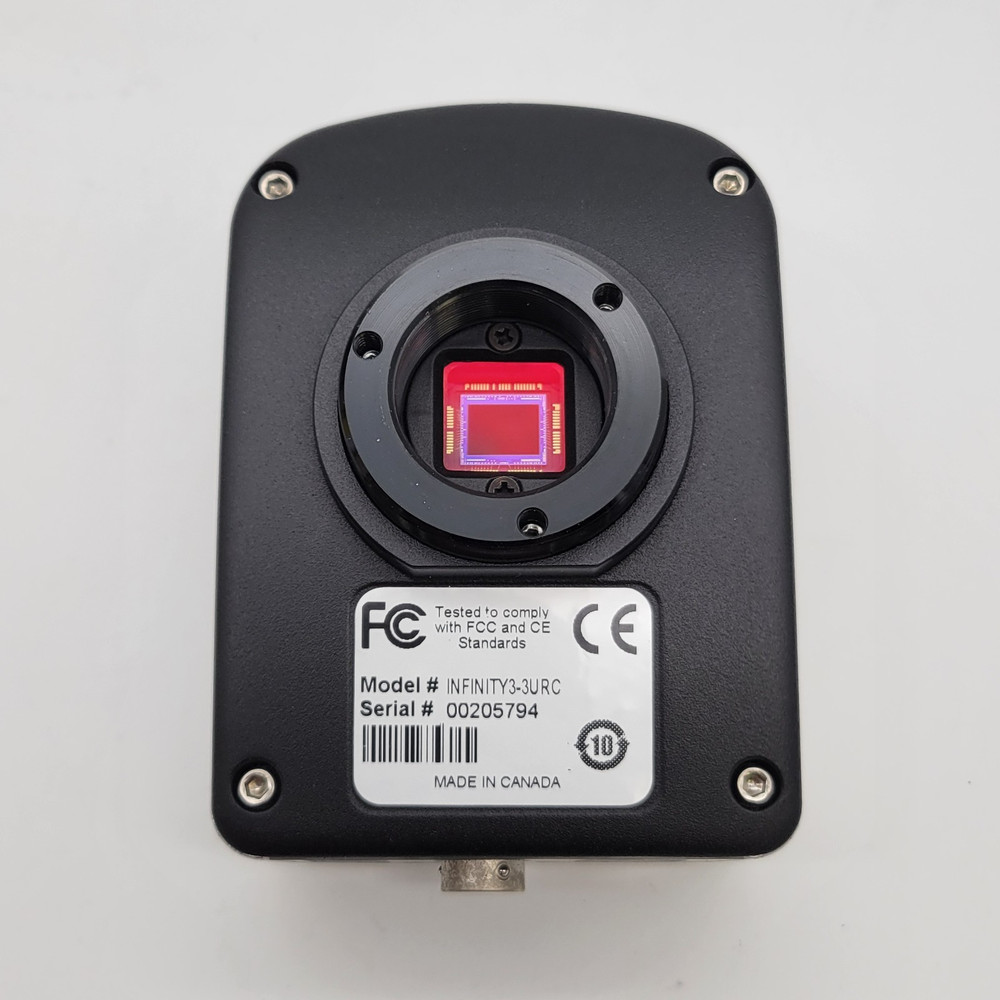 Lumenera Infinity 3 Microscope Camera INFINITY3-3URC with Cable & Power Supply