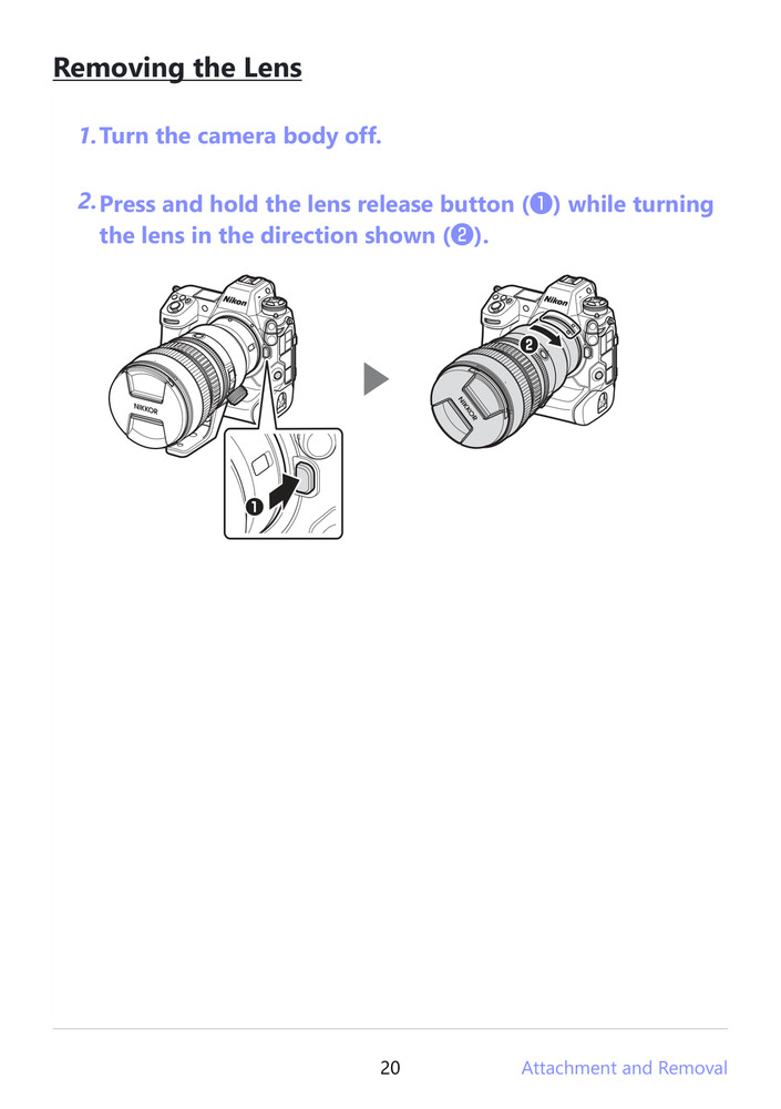 Nikon Nikkor Z — Reference Guide Manual Documentation — 46 Pages — USA Made