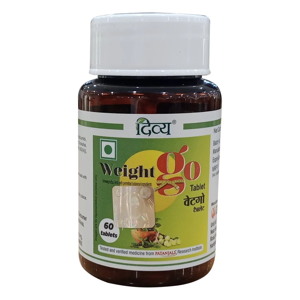Divya Weight Go 60 Tablets