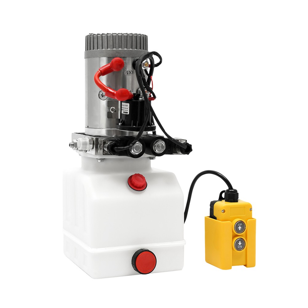 3 Quart 12V Electric Hydraulic Pump Power Unit with Remote Control