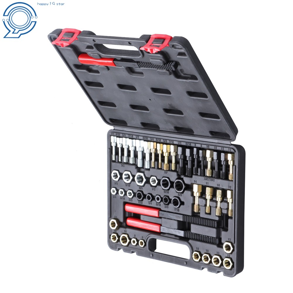 Thread Repair Chaser Tool 49PCS Cleaner Rethreading Master Kit