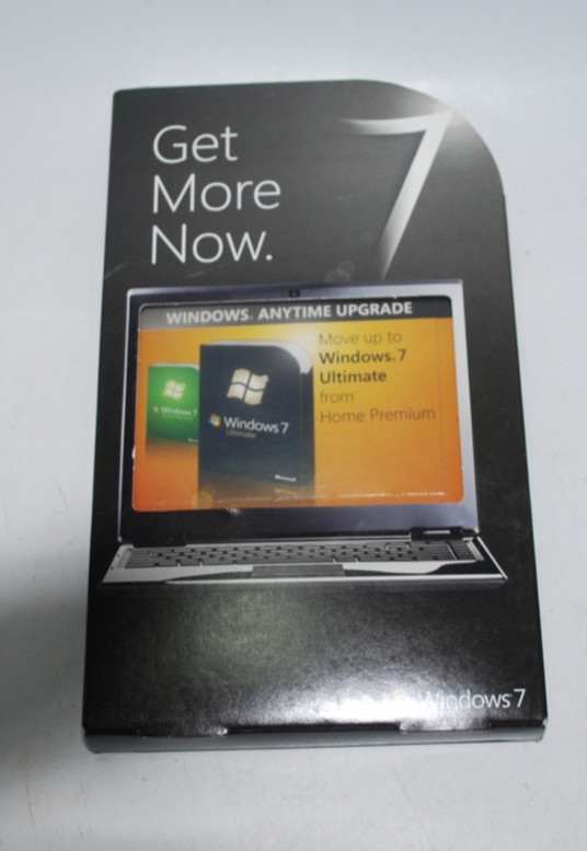 Microsoft Windows 7 Ultimate Anytime Upgrade from Home Premium  USED