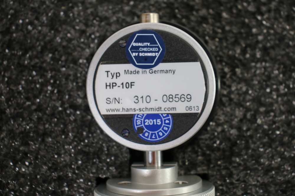 Schmidt HP-10F hardness tester