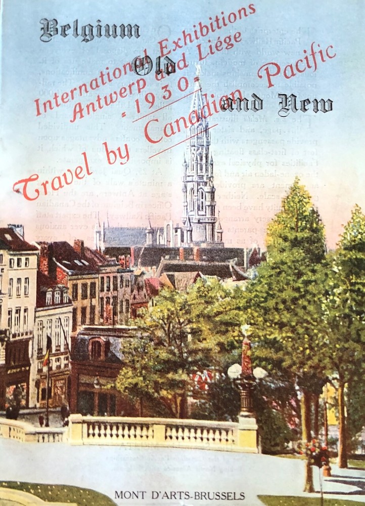 Belgium Old and New 1930 Guidebook
