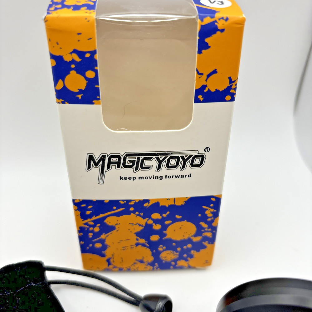 MagicYoYo Keep Moving Forward Black Yo-yo Professional Responsive V3 8+