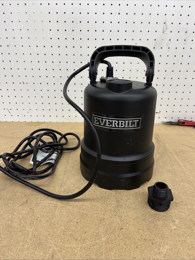 Everbilt 1/3 HP Submersible Aluminum Utility Pump