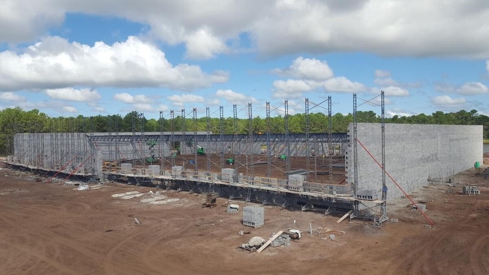 Heavy Duty Crank-up Adjustable Scaffolding