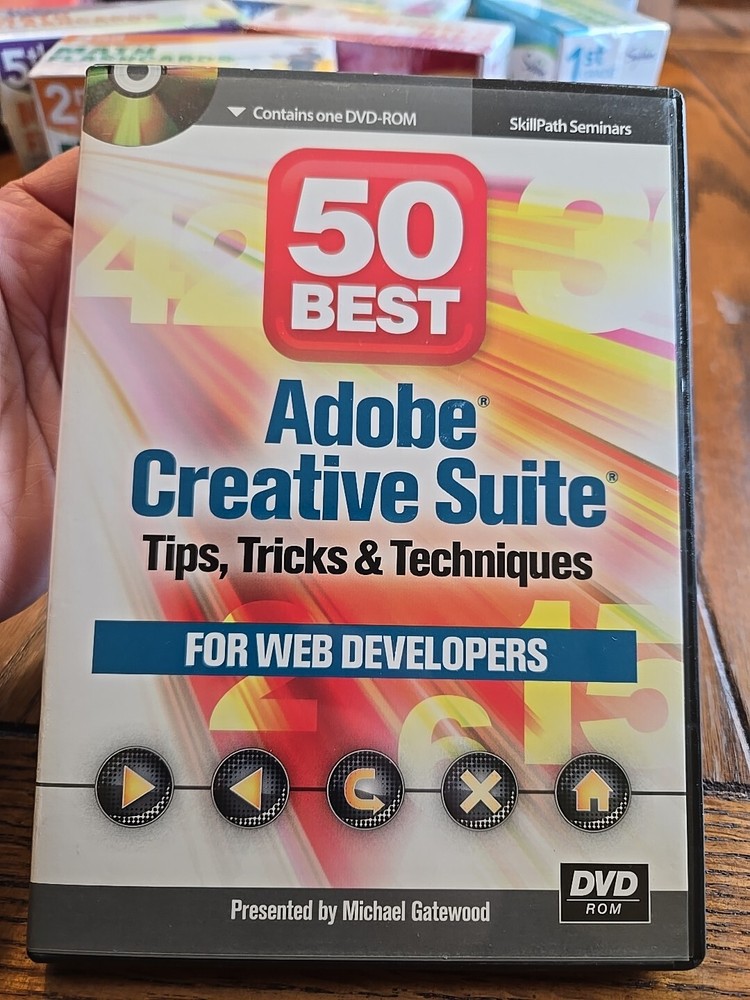 Skillpath Seminars 50 Best Adobe Creative Suite Web Dev Tip DVD Michael Gatewood
