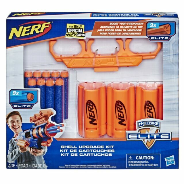 Hasbro Nerf NStrike Elite Shell Upgrade Kit With 9 Darts