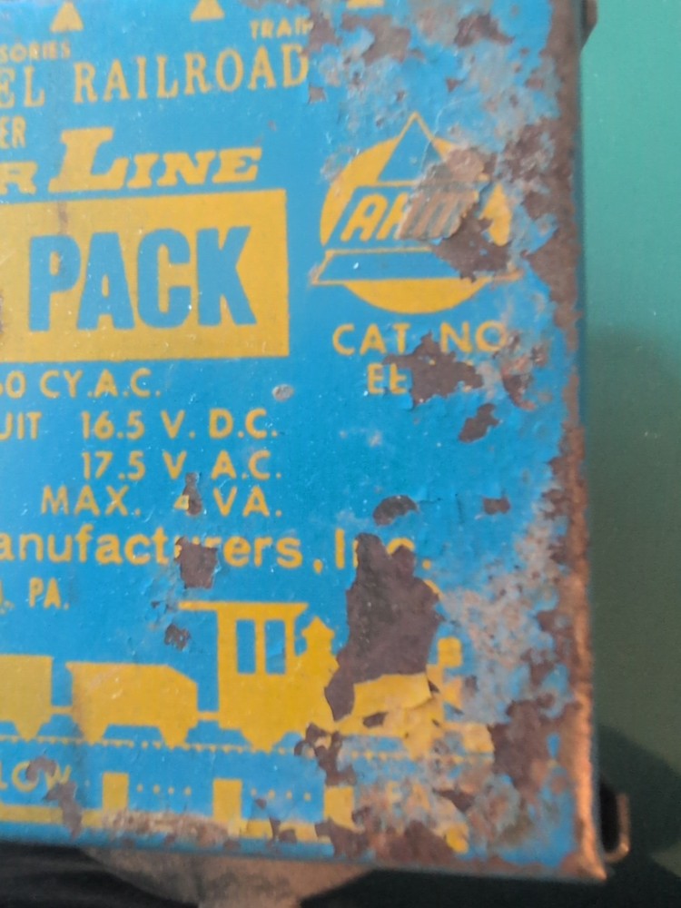 N Scale AHM Thunder Line Power Pack Transformer 70105 Untested