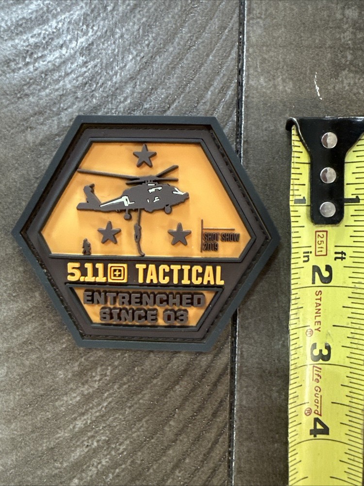 5.11 Tactical Patch Entrenched Since 03 Law Enforcement Morale Patch