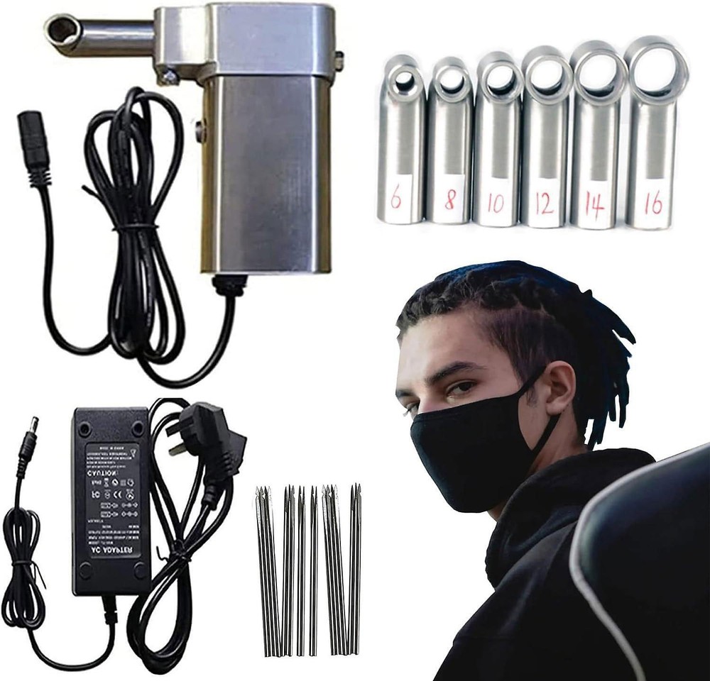 Instant Dreadlock Machine 6 Head Dreadlocks Maker for Locs, Handheld Dread