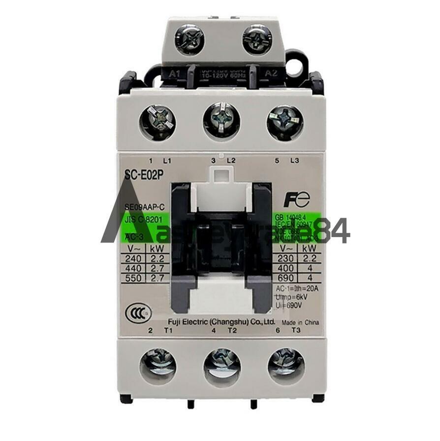 1PCS FUJI SC-E02P Contactor Relay AC 110V 220V New