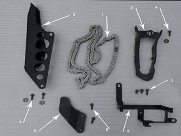 Hawk 250 Lower Chain Protector (Please see #5 for image)