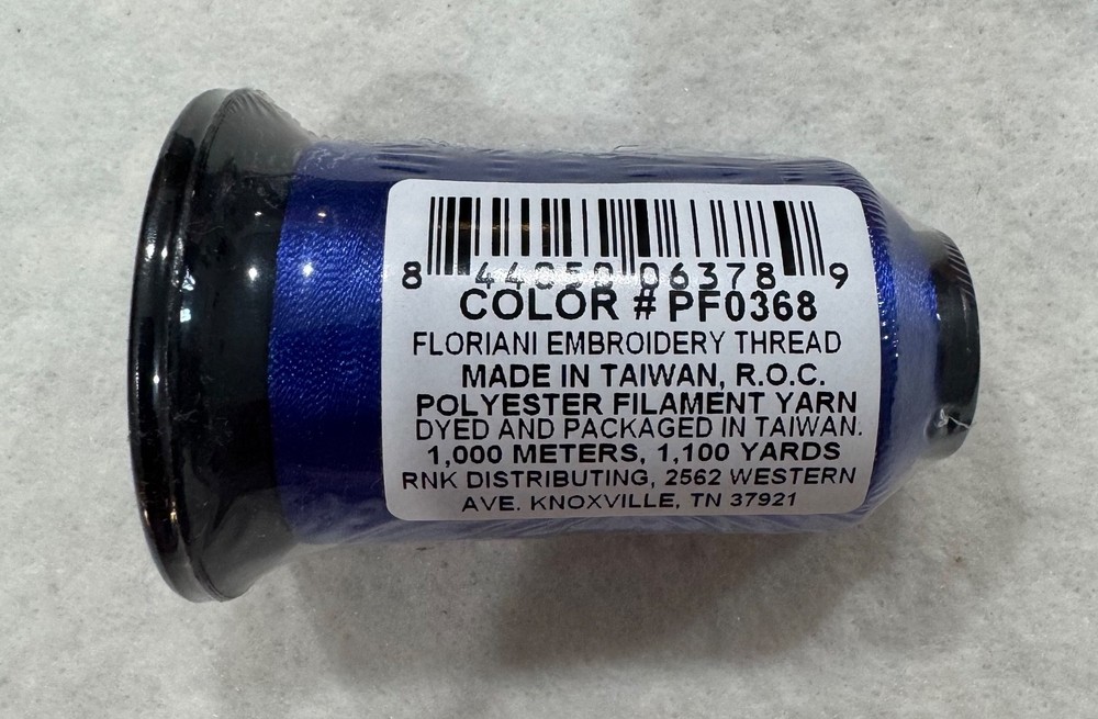 Floriani Embroidery Thread 10 New Spools Polyester Multiple Colors