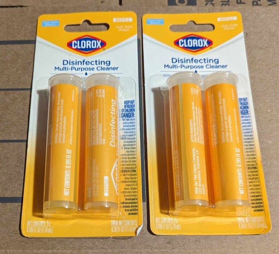 Clorox Multi-Purpose Cleaning Refill Cartridge for Multi-Purpose (2 Packs)