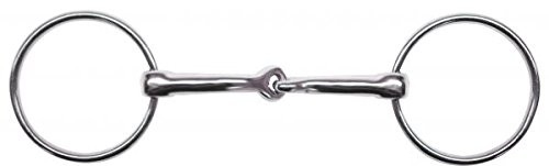 Showman Chrome Plated O-Ring Bit w/ 3.25" Ring Cheeks