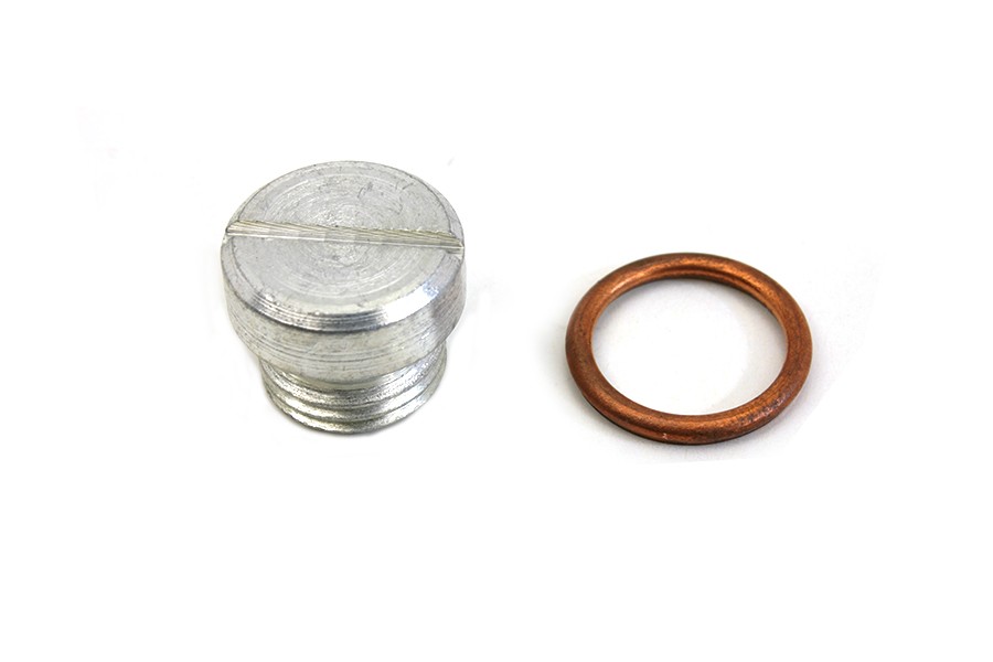 Oil Pump Screen Plug Cadmium for Harley-Davidson
