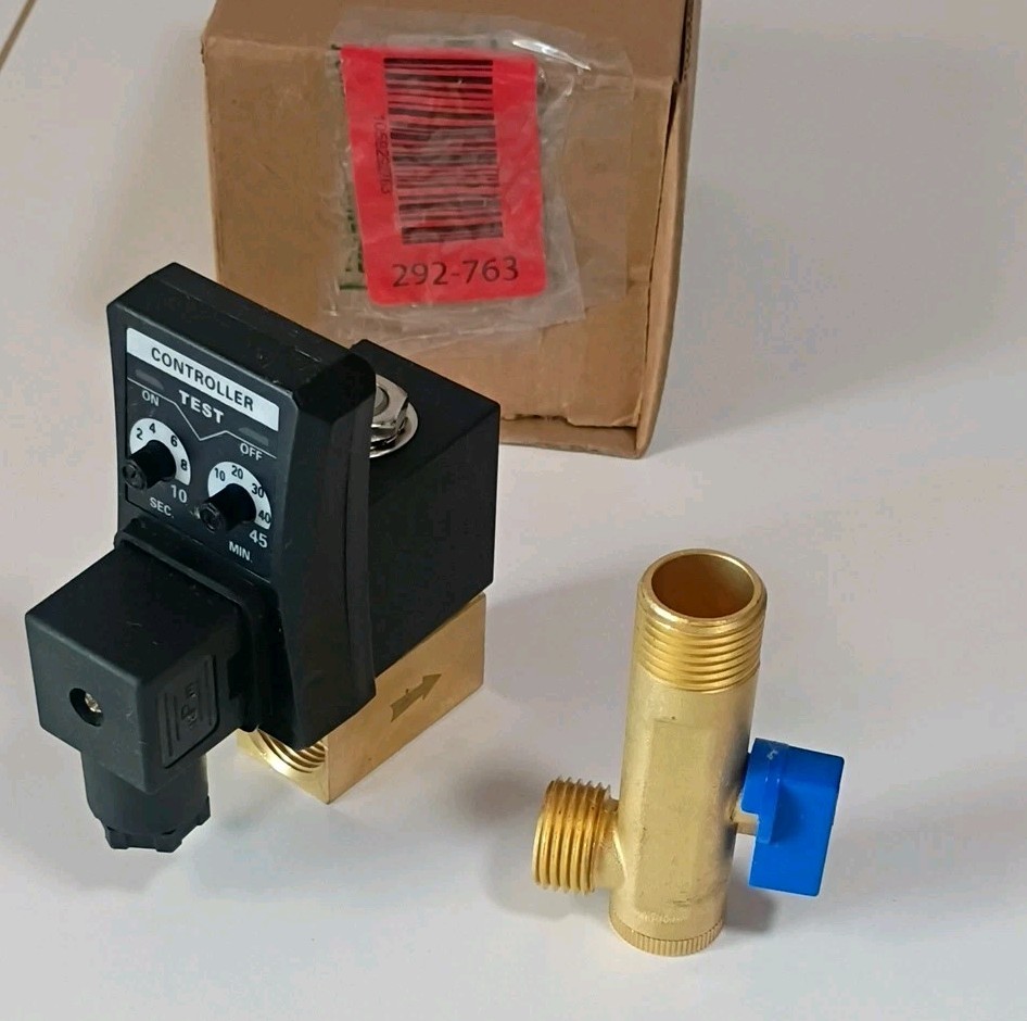 G1/2 DN15 230V Automatic Electronic Drain Valve for Air Compressor