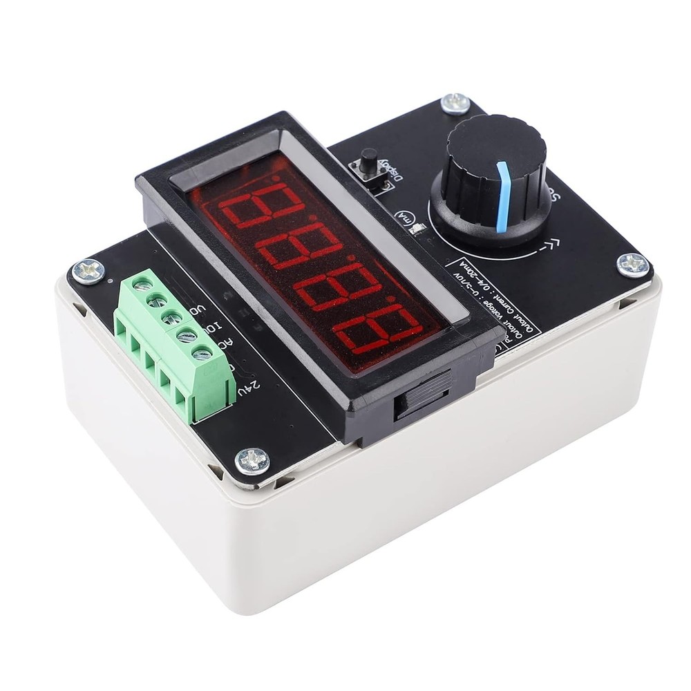 4-20mA Signal Generator Adjustable DC Voltage & Current for PLC LED Testing