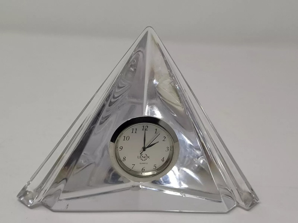 LENOX QUARTZ CRYSTAL CLOCK (WORKING)