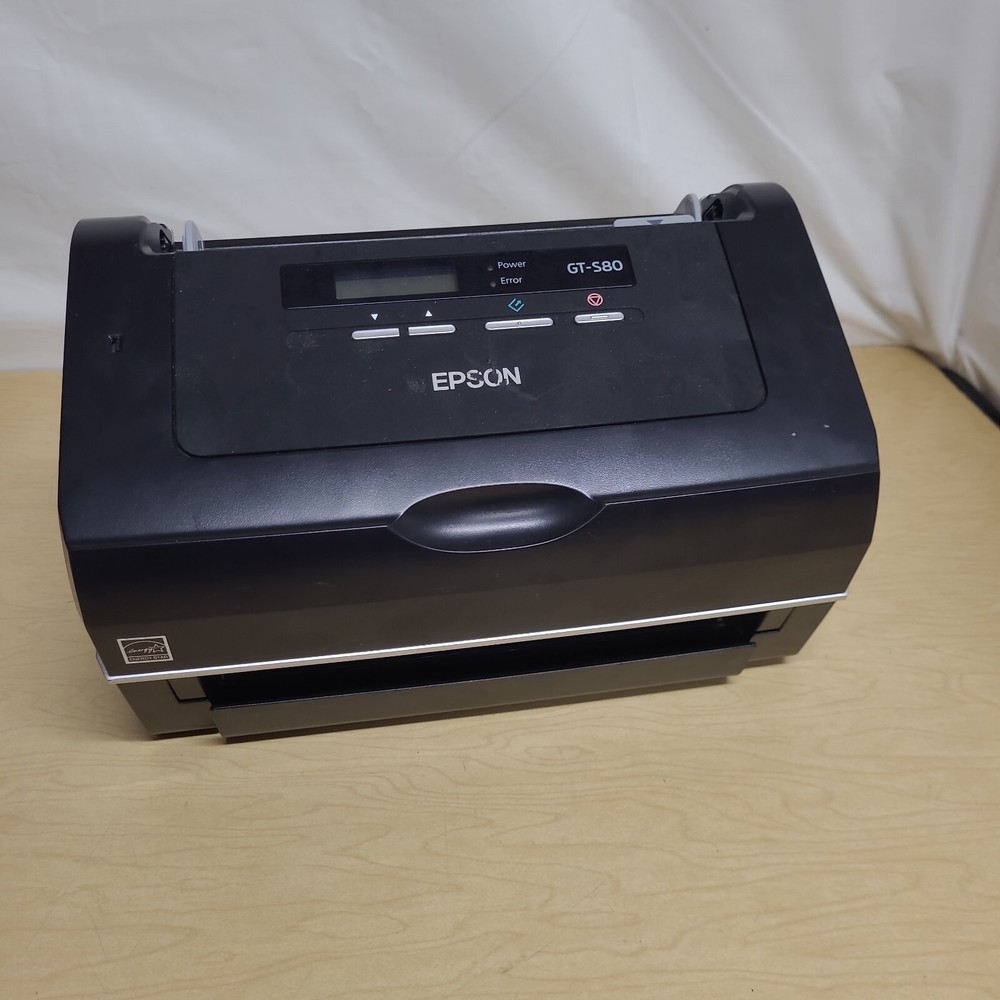 Epson GT-S80 Document Scanner **FATAL ERROR** AS IS NOT WORKING