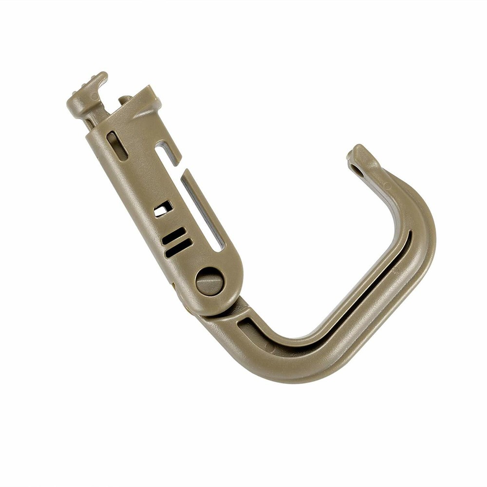 10pcs Tactical Backpack D-Ring Attachment Clips for Molle Buckle Bag Quick Lock