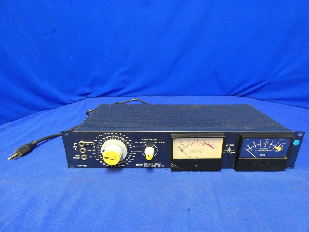 McCurdy SA14023 Extended Range Audio Level Meter