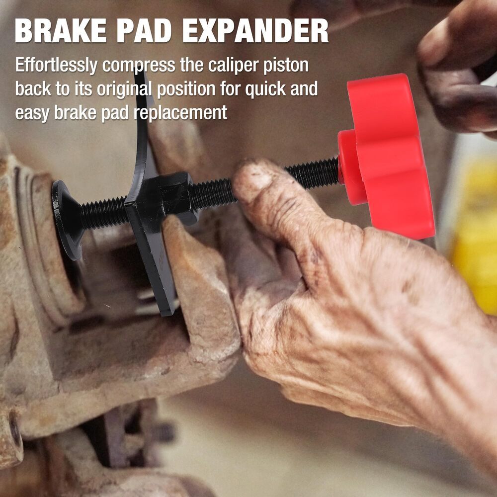WORKPRO Brake Pad Spreader Disc Brake Spreader Tool for Compressing Inner Pad