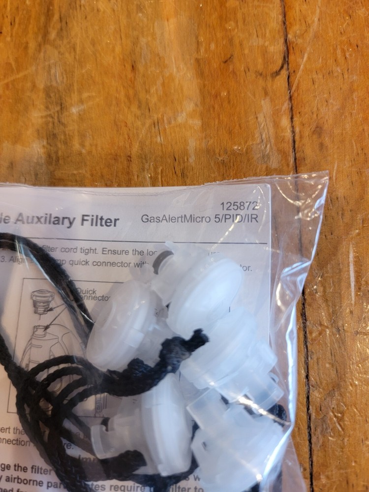 BW Technologies Honeywell M5-AF-K2 Auxiliary pump filter 5pk E1