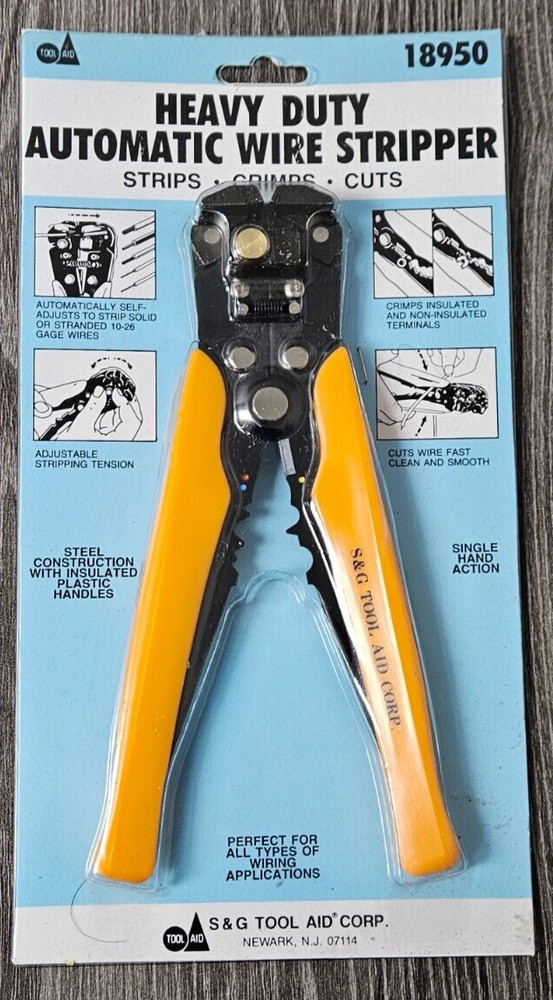 S&G Tool Aid Corp. Heavy Duty Automatic Wire Stripper