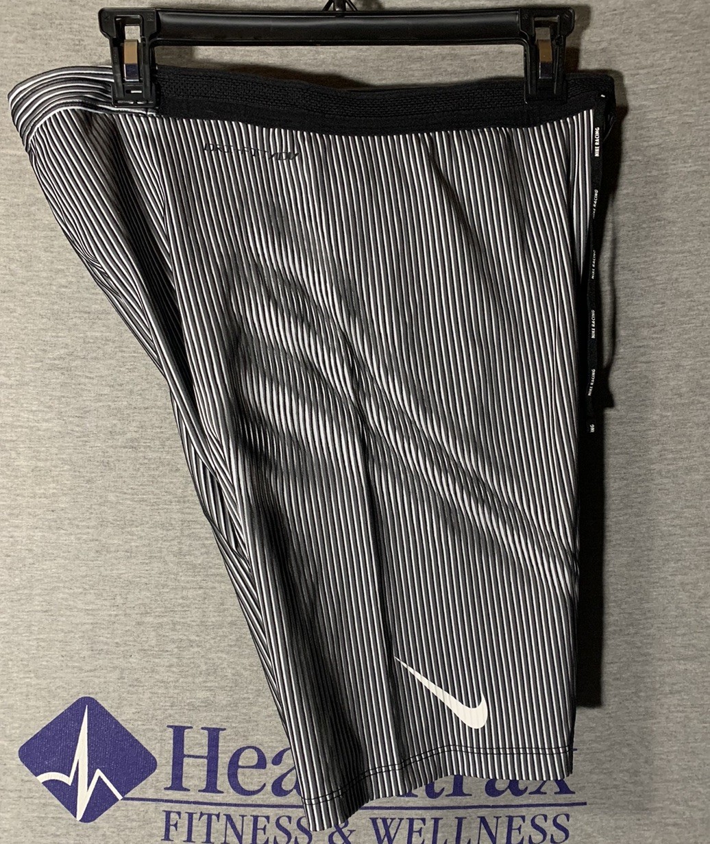 Nike Men's Aeroswift Dri-FIT ADV Tights 1/2 Length Running FN3369-013 Sz L