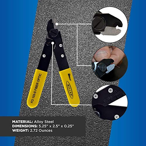 FO 103-S Series Single Hole Fiber Optic Stripper for Working Technicians and