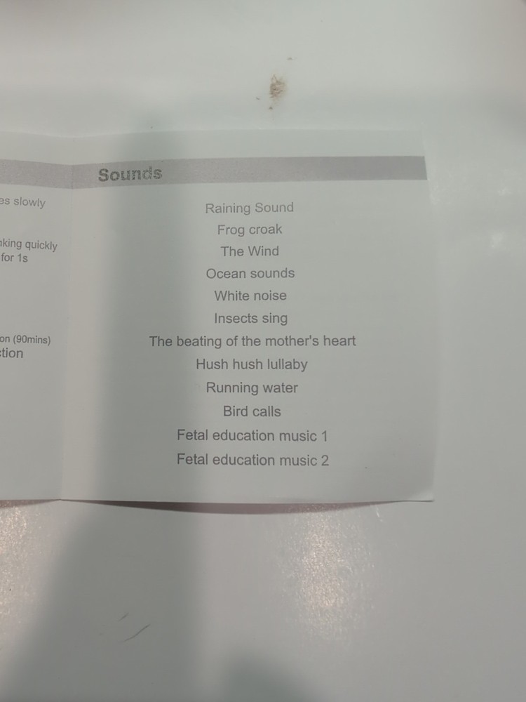 SM01 Sleep Sound System